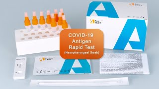 ALLTEST COVID 19 Antigen Rapid Test （Nasopharyngeal Swab） [upl. by Sutniuq]