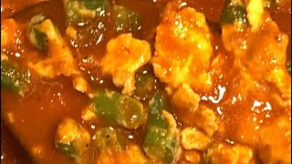 Ejotes con huevo en salsa de chile guajilloviral parati fypシ゚viral cooking tiktokvideo recipe [upl. by Lotsyrc]