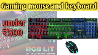 Affordable Gaming Mouse and Keyboard Under ₹500 on Flipkart GAming [upl. by Anayra426]