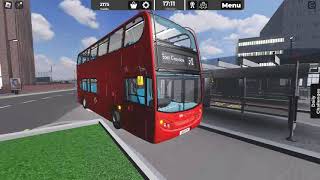 ExtensionCurtailed  Route 312 South Croydon Bus Garage  East Croydon  BusesAndRobloxAreMyChildHood [upl. by Alleusnoc561]