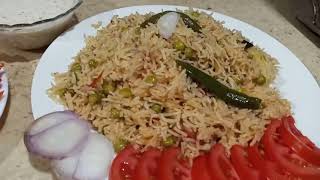 Mator chawal recipeMattor pulaoeasy and tastyNadias kitchen [upl. by Elynad]