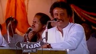 Arunachalam Movie  Rajnikanth Political Entry Scene  Rajnikanth  Soundarya  Rambha [upl. by Tterrab]