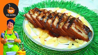 Sliced Pork Hamonado  Easy sliced pork hamonado  Pang handaan recipe [upl. by Merriott141]