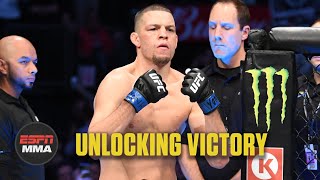 Gilbert Melendez breaks down Nate Diaz’s striking game  UFC 263  Unlocking Victory [upl. by Ayotahs]