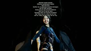 Lisalalisa lyrics mv blackpink lalisa lalisamanoban [upl. by Nawd]