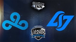 C9 vs CLG  NA LCS Spring Split 2018  W7D1 GER [upl. by Yelsiap81]