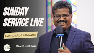 We Welcome you to our 6 AM Tamil amp Kannada Service  Sunday Service Live [upl. by Ykcin]