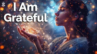 Gratitude Affirmations Let Go TRUST amp Manifest Cognitive Reprogramming While You Sleep 777Hz [upl. by Narbig]