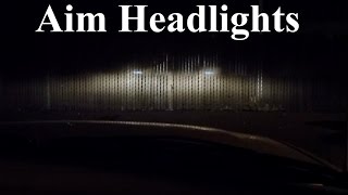 How to Adjust Align and Aim Headlights and Fog Lights PERFECTLY [upl. by Odla]