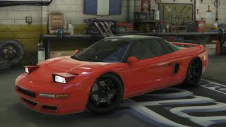 GTA 5  Dinka Nexus EX1 Honda NSX Customization [upl. by Dwaine]