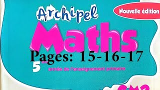 archipel maths CM2  les angles [upl. by Aruasor]