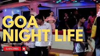 GOA Titos lane  Night Life of Goa  Red Light of Goa goa nightlife titoslane travelvlog [upl. by Kristy]