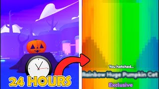 I Spent 24 HOURS in the Halloween Update amp Got THIS Pet Simulator X [upl. by Dicky]