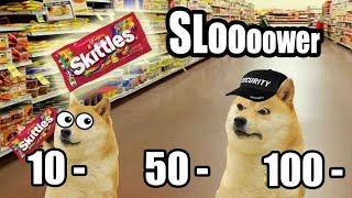 Skittles meme Doge SlowerMeme Mentom [upl. by Mari999]