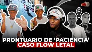 TOLENTINO SACA PRONTUARIO DE ‘PACIENCIA’ CASO FLOW LETAL Y EXIGE A MENOR QUE HABLE [upl. by Doowle]