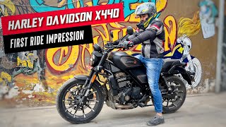 First Impression Of Harley Davidson X440  HD X440 Ride Review [upl. by Dave]