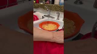 You Wont Believe the DIFFERENCE Rinsing Noodles Makes in ASMR Sound ASMR rinsing shorts [upl. by Olimac223]