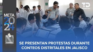 Acusaciones y pleitos manchan el arranque del cómputo de votos en Jalisco [upl. by Dieter]