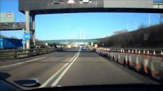 HOW TO USE THE M25 MOTORWAY TOLLS DARTFORD CROSSING LONDON [upl. by Enigroeg]