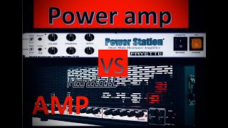 Fryette Power Station power amp vs Guitar power amp if there a big difference [upl. by Karie]