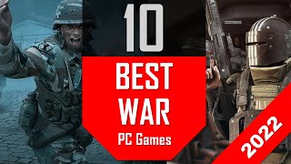 Best War amp Army Games 2022  Top 10 Military War Games PC [upl. by Singer200]