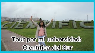 TOUR POR MI UNIVERSIDAD 🇵🇪  UCSUR 📚 Parte 1 Karla Guerrero [upl. by Tamiko23]