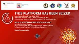 Nemesis Dark Web Market Gets Seized by German Federal Police [upl. by Flavian238]