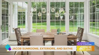 Sponsored Jacob Sunrooms Exteriors and Baths share the latest home improvements thatll save you a [upl. by Warwick]