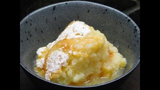 homemade lemon self sauce pudding recipe  lemon recipes  pudding recipes  dessert recipes [upl. by Mariska720]