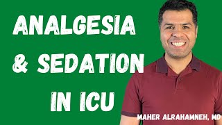 Analgesia amp sedation in ICU part 1 [upl. by Marlyn702]