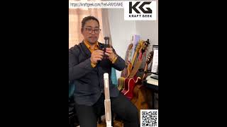 【衝撃】NAMM2024受賞4！画期的！天才的な譜面台がギターの演奏を劇的に変える！ 譜面台 NAMM2024 ギター 音楽 レビュー shorts [upl. by Yeloc199]