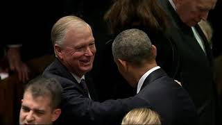 US and world leaders gather in DC for Bush funeral [upl. by Brigg]