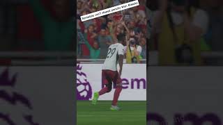 Ramsdale cant stoped penalty Wan Bissaka 😎 😱ps5 fc24 shorts [upl. by Leontyne]