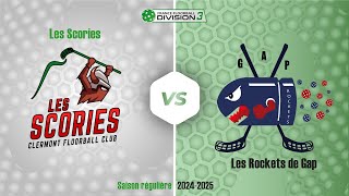 Floorball D3  Sud  Scories vs Rockets [upl. by Storm947]