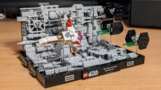 I built LEGO® Star Wars set 75329 Death Star Trench Run Diorama [upl. by Brentt162]