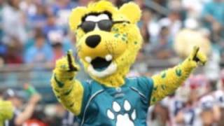 Jaguars Mascot Jaxson de Ville on Miller on Sports September 27 2012 [upl. by Fleisig]