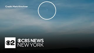 Video shows meteor reported over NYC and New Jersey [upl. by Akedijn]