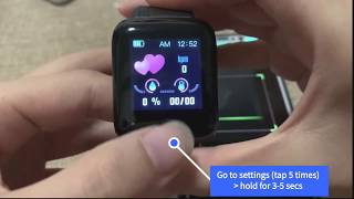 smart watch time set  smart watch me time kaise set karen  smart watch ka time kaise set karen [upl. by Khoury]