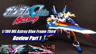 1100 MG Astray Blue Frame Third Dragon Momoko Review Part 1 [upl. by Etteval406]