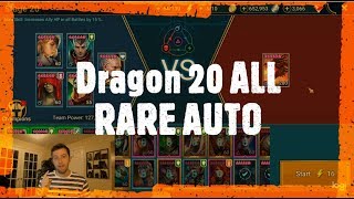 Raid Dragon 20 on Auto with RARE HEROES [upl. by Aneerbas605]