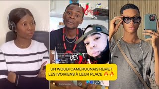 🚨🚨UN WOUBI CAMEROUNAIS REMET LES IVOIRIENS À LEUR PLACE [upl. by Latoya]