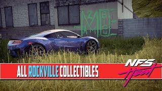 Need For Speed Heat ALL COLLECTIBLES Locations Rockville [upl. by Estell597]