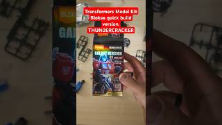 Blokee Transformers Model Kit Thundercracker Quick Build version Transformers [upl. by Tattan]