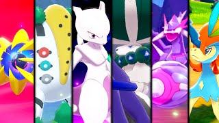 Pokemon Sword amp Shield  All DLC Legendary Pokemon Catches Crown Tundra [upl. by Vierno]