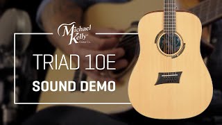 12 String Alternative Demo  Michael Kelly Triad 10 String [upl. by Quickman]