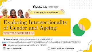 Webinar on Intersectionality of Gender and Ageing [upl. by Aneri]