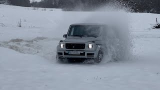 Mercedes GClass 400 D Offroad test [upl. by Naols918]