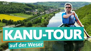 Kanutour für Anfänger – Auf der Weser bis nach Minden  WDR Reisen [upl. by Condon]