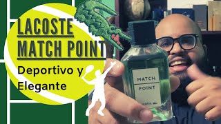 Fragancia 2020 Lacoste Match Point Reseña en español [upl. by Enneirb849]