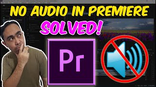 🔴 No AudioSound in Adobe Premiere  SOLVED  CyberHackz [upl. by Kandace]